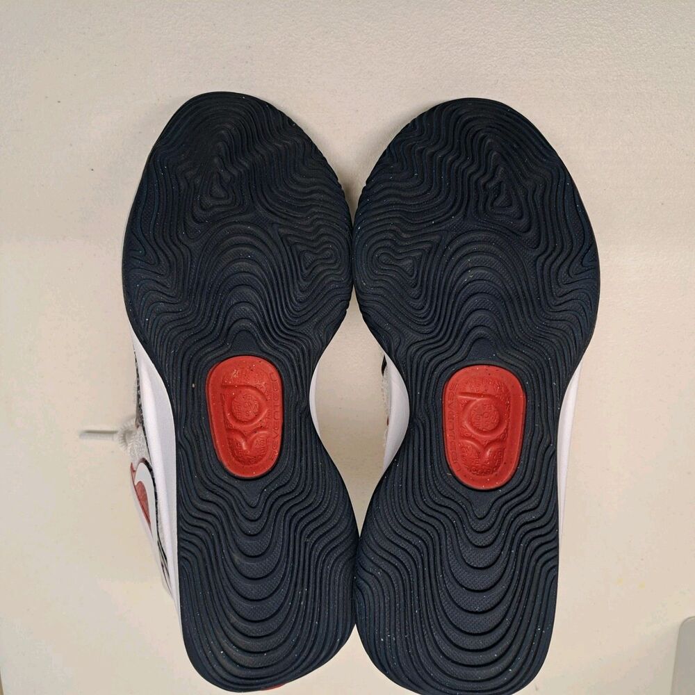 Nike KD17 USA Basketball White University Red Shoes Men’s 7.5 - Picture 5 of 7